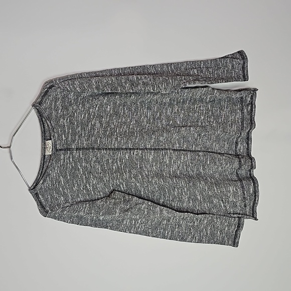 St. John's Bay gray and tan long sleeve shirt 2 pack - Picture 3 of 6